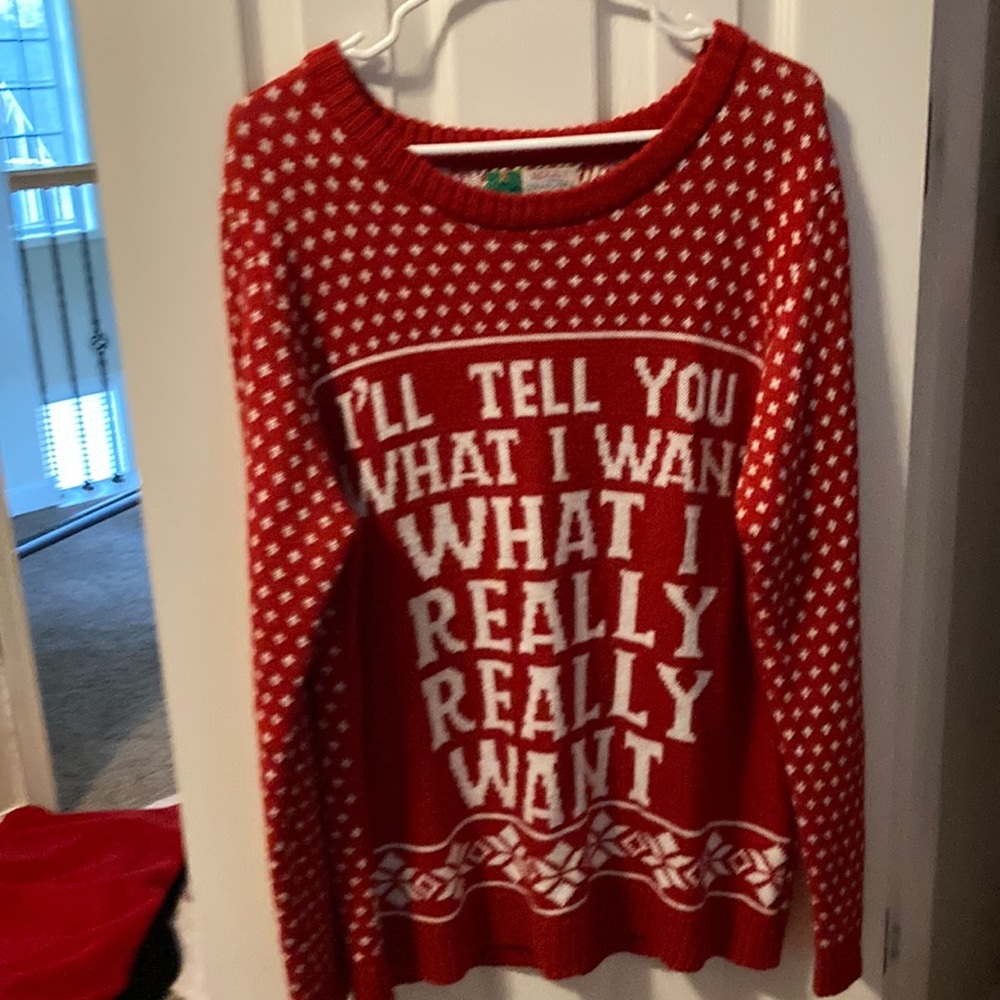 Women’s ugly Christmas sweater